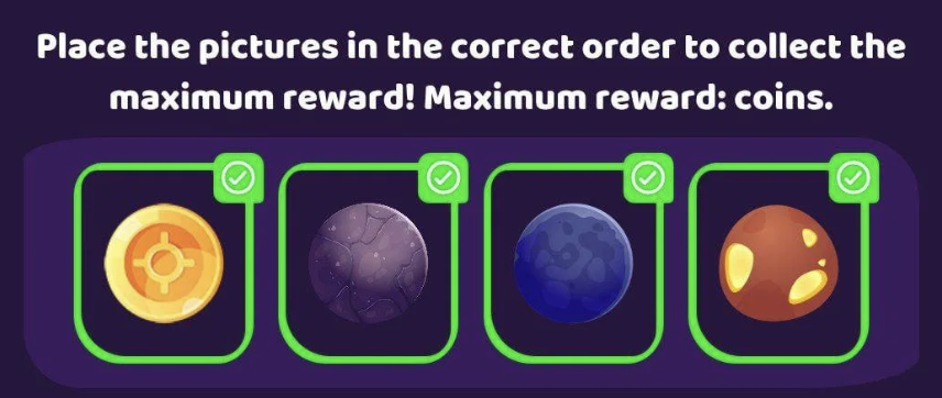 Space Adventure Daily Combo 26 April 2025